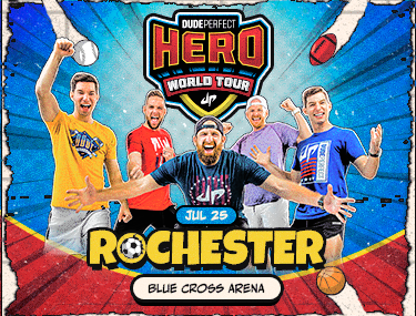 Dude Perfect 2025 Hero World Tour list image